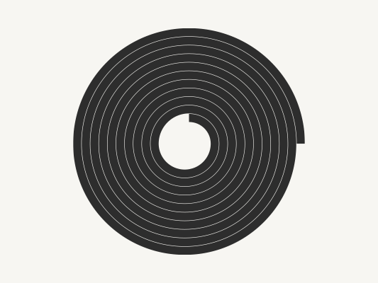 1/16" x 1/2" Glazing Tape